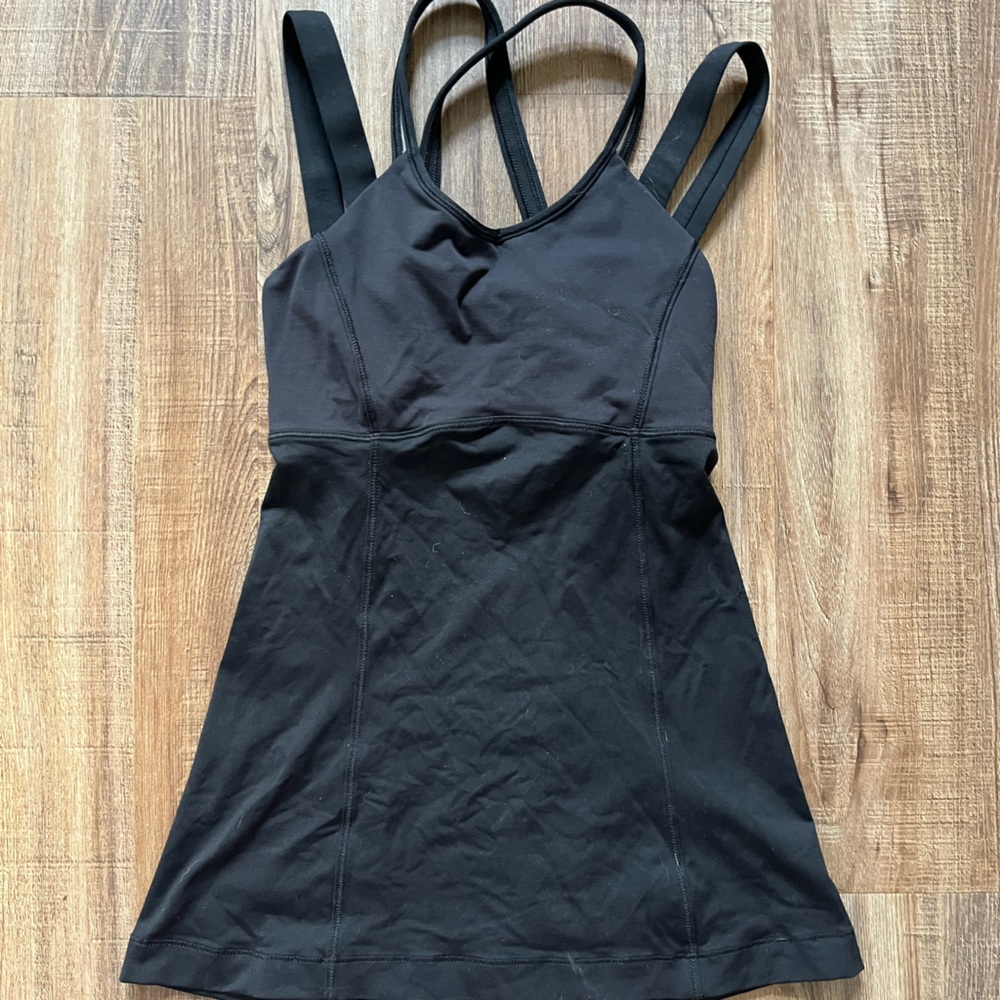 lululemon Black Tank Top